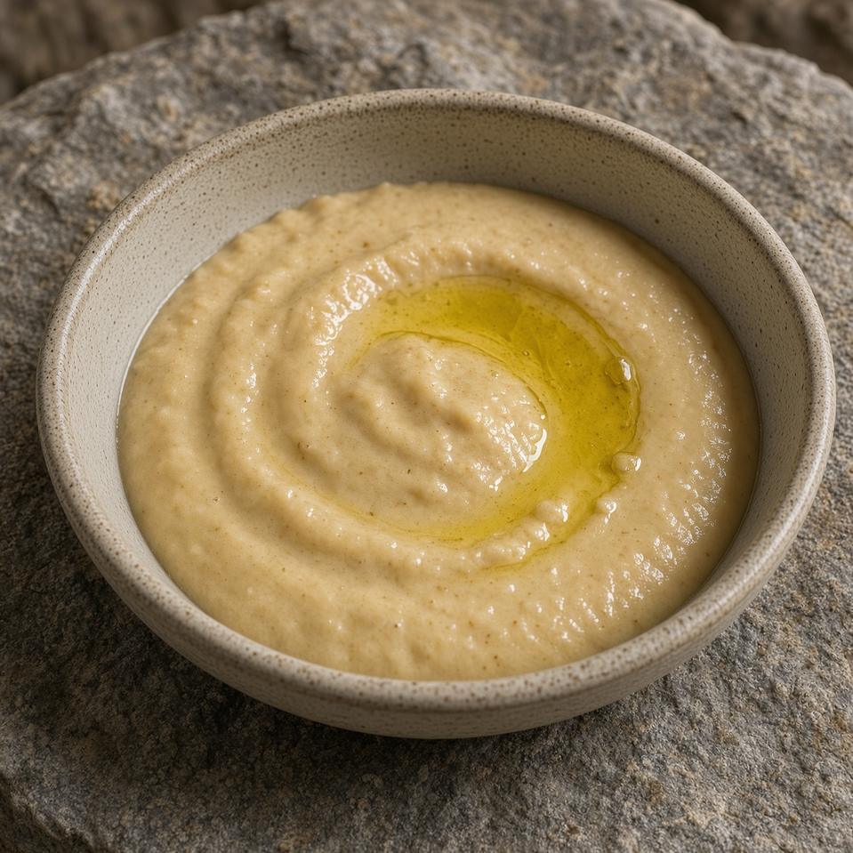 طبق غموس الحمص